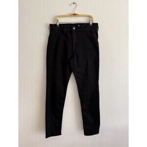 H&M &denim Skinny Ankle Jeans Women Size 30 Black Regular Waist Inseam 29 Inches